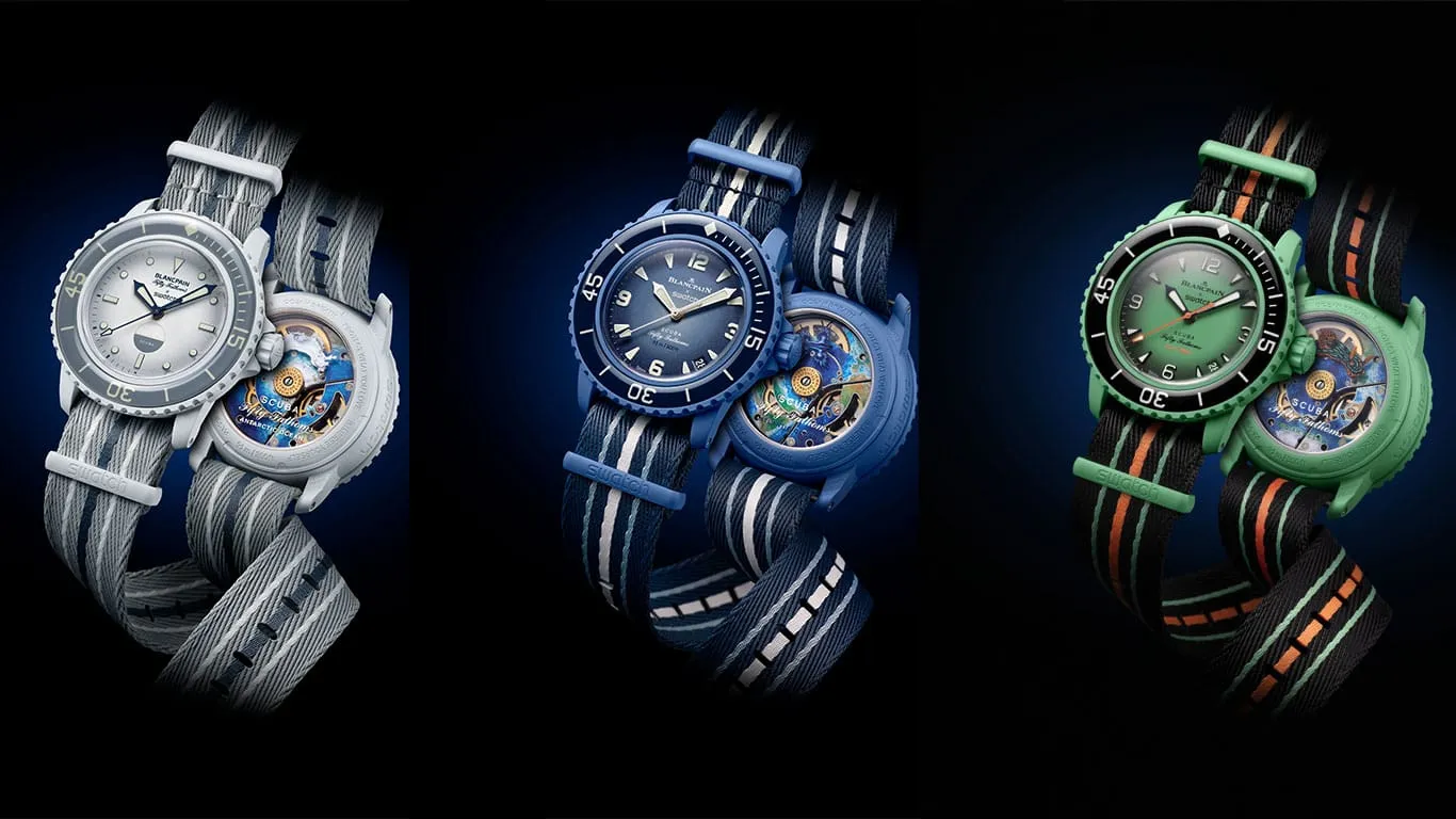 Blancpain x Swatch: Un tributo a los océanos y a la legendaria relojería