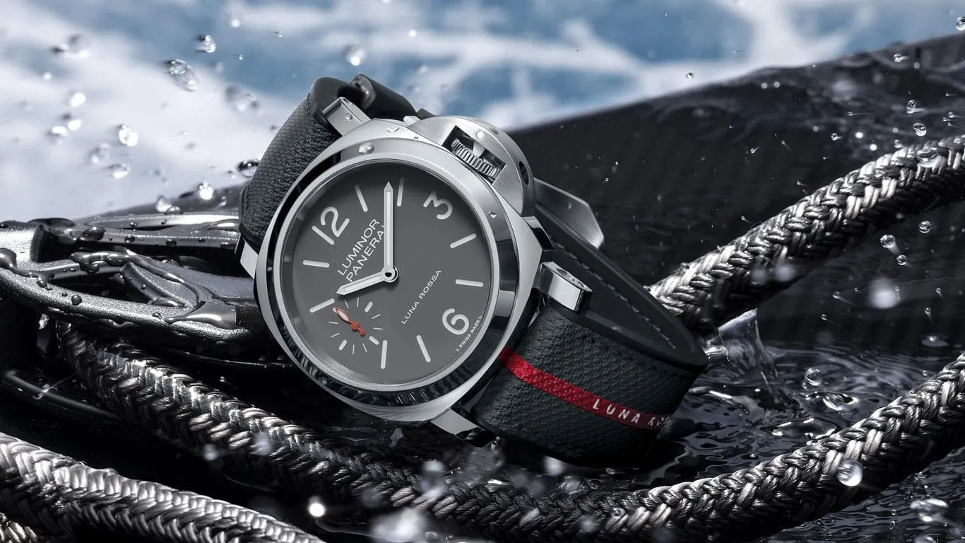 Panerai lanza los nuevos relojes Luminor Luna Rossa inspirados en la 38ª America’s Cup