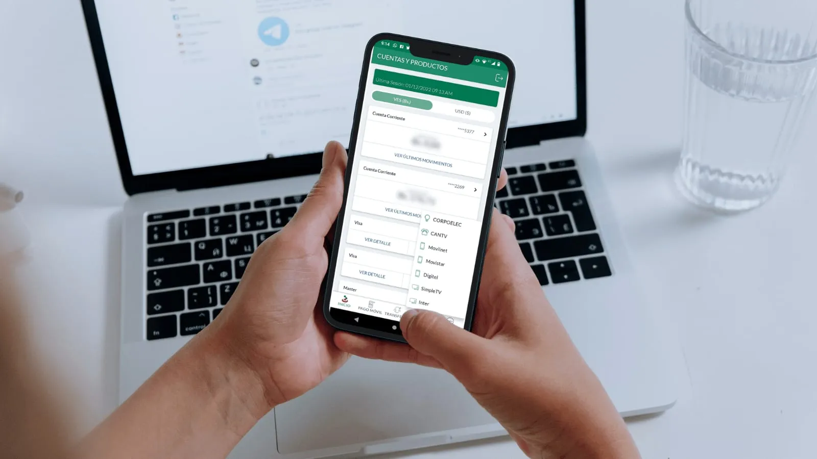 Banesco habilita nuevos servicios en Banescomóvil